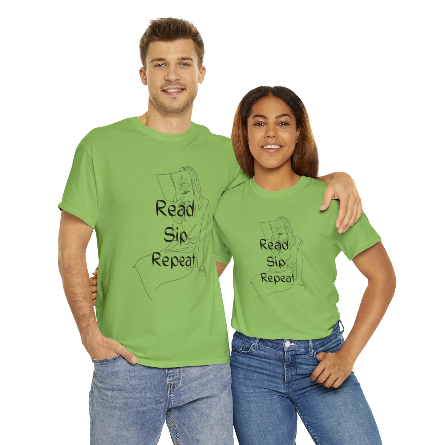Read Sip Repeat T-Shirt